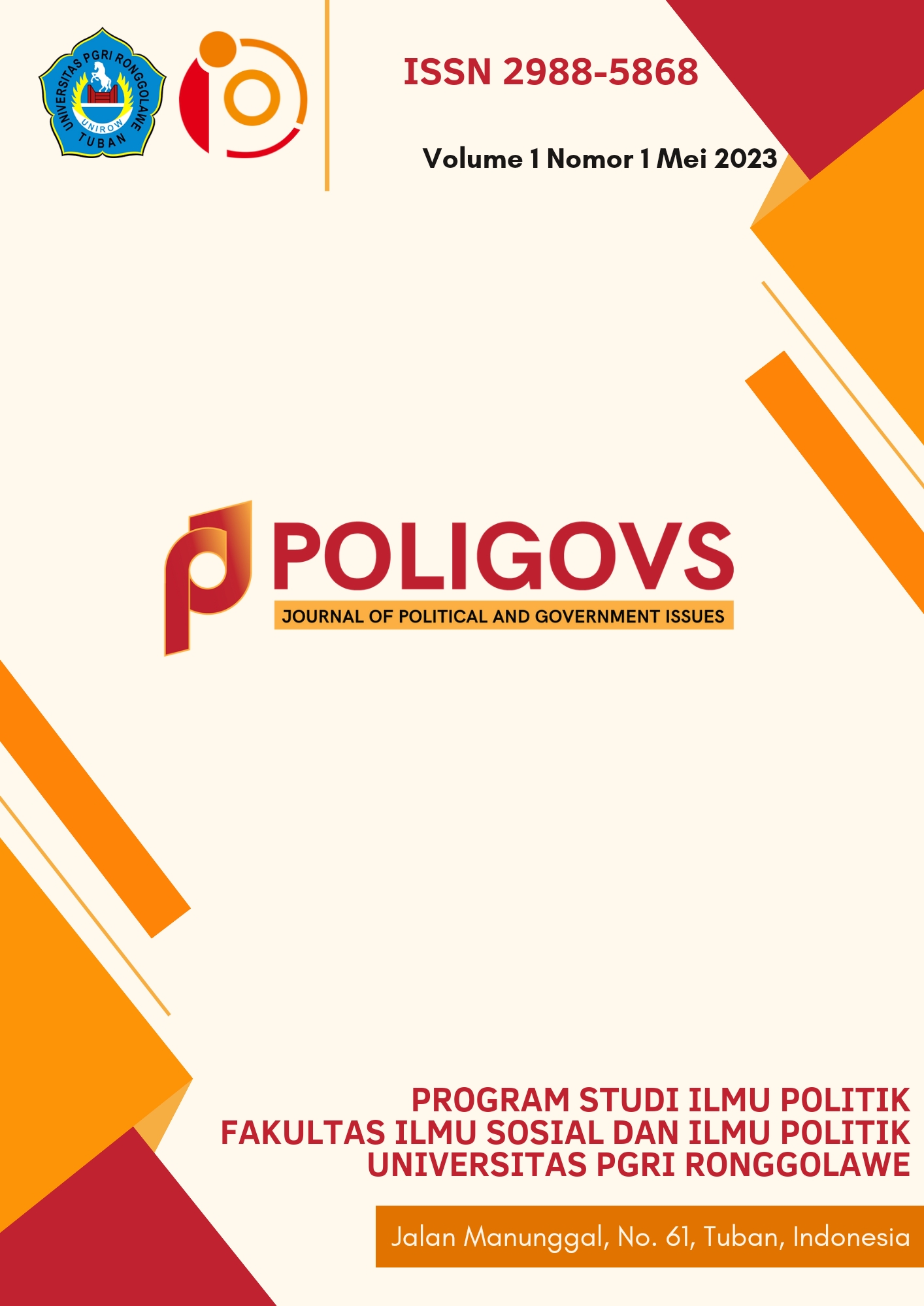 					View Vol. 1 No. 1 (2023): Poligovs
				
